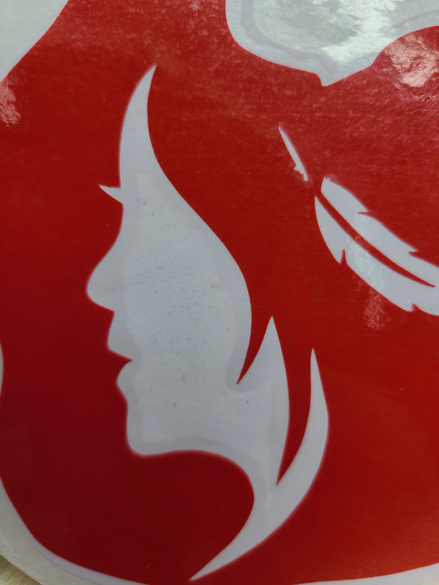 MMIW Missing and Murdered Indigenous Women, Decal Stickers, Red Dress, Red Hand, Awareness