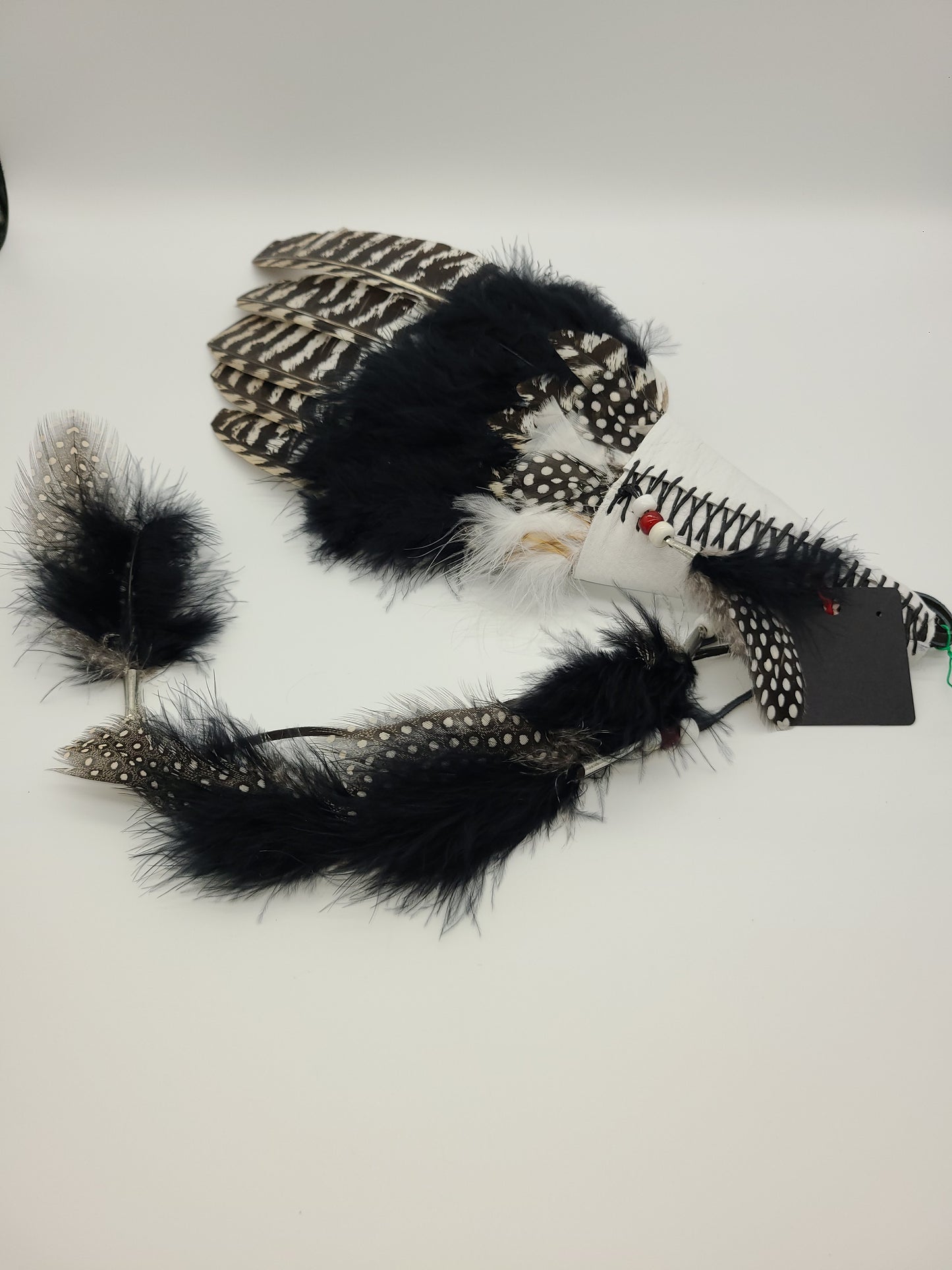 Smudging Wing, Prayer Wing, Wild Turkey, Leather, Goose, Sinew, Fan, Ceremony,
