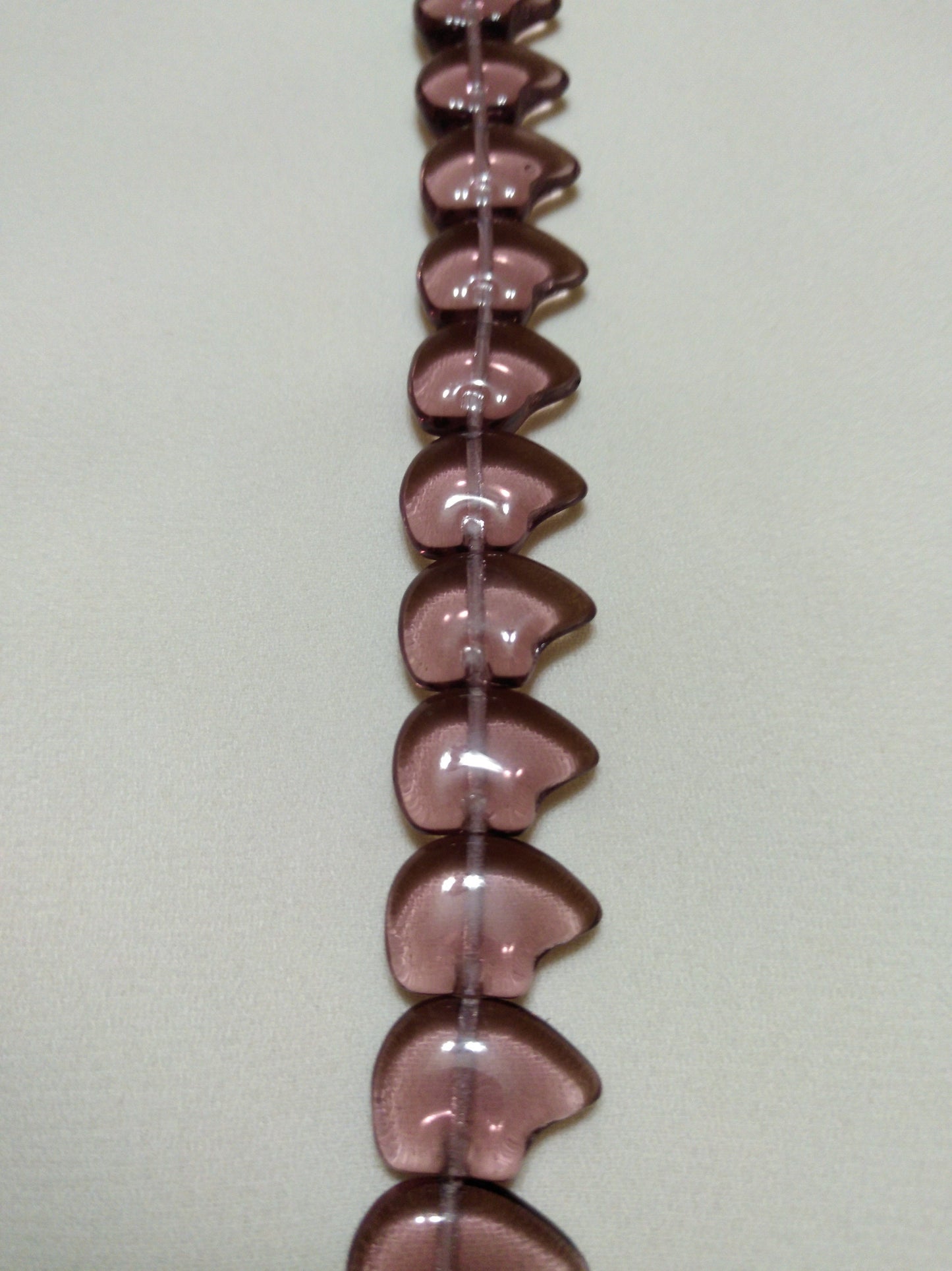 Glass and stone pre strung Bear Beads 10mm x 15mm, 12mm x 18mm, for Necklaces, Beading, Bracelets, Earrings, Decorations