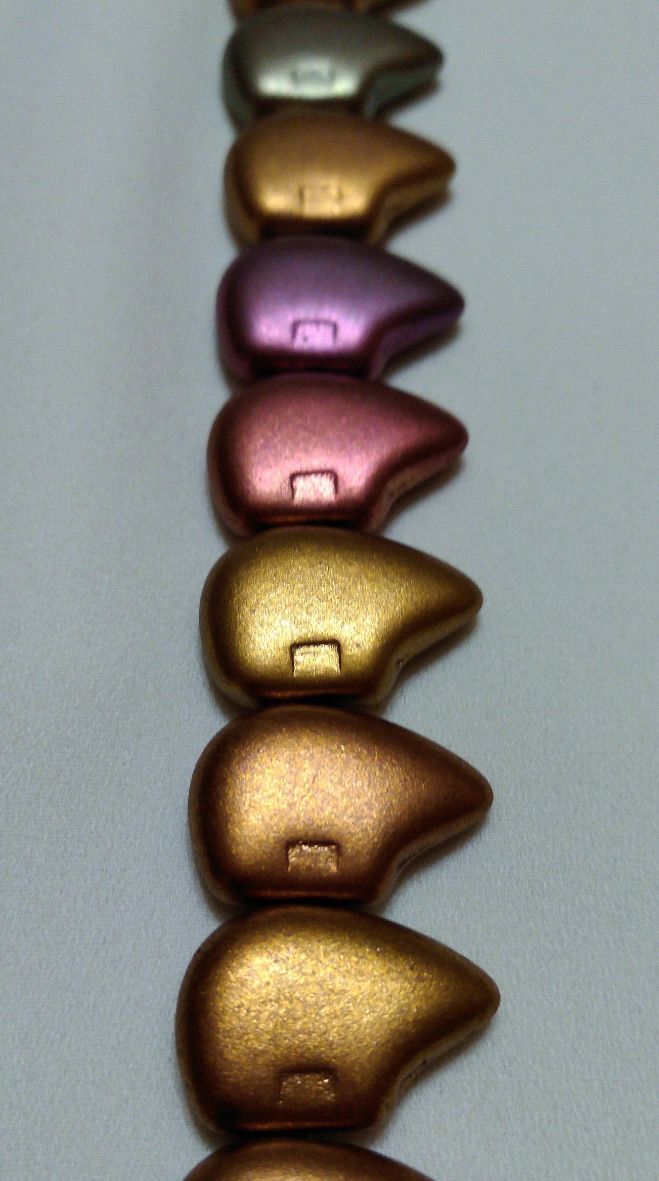 Glass and stone pre strung Bear Beads 10mm x 15mm, 12mm x 18mm, for Necklaces, Beading, Bracelets, Earrings, Decorations