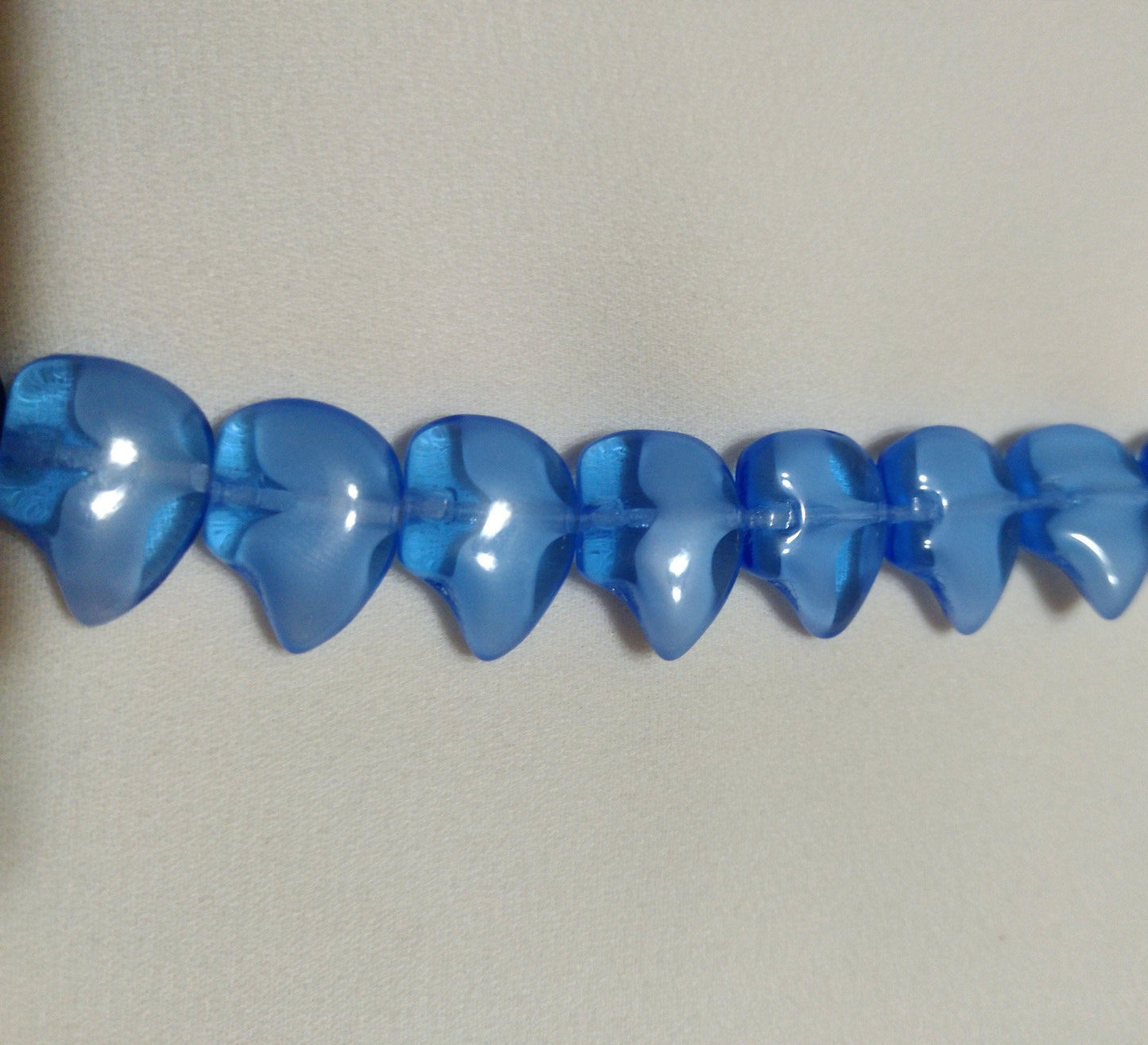 Glass and stone pre strung Bear Beads 10mm x 15mm, 12mm x 18mm, for Necklaces, Beading, Bracelets, Earrings, Decorations