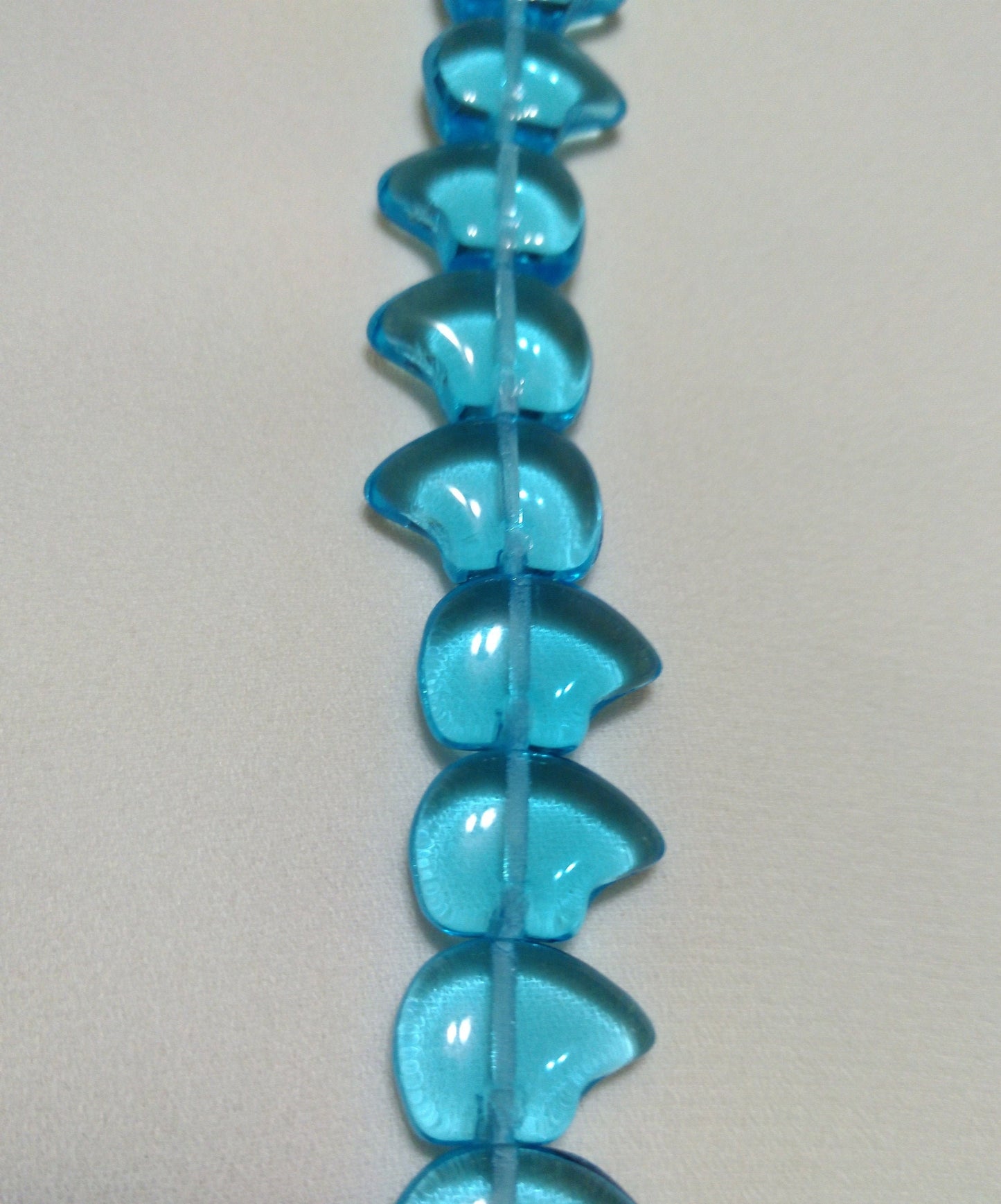 Glass and stone pre strung Bear Beads 10mm x 15mm, 12mm x 18mm, for Necklaces, Beading, Bracelets, Earrings, Decorations