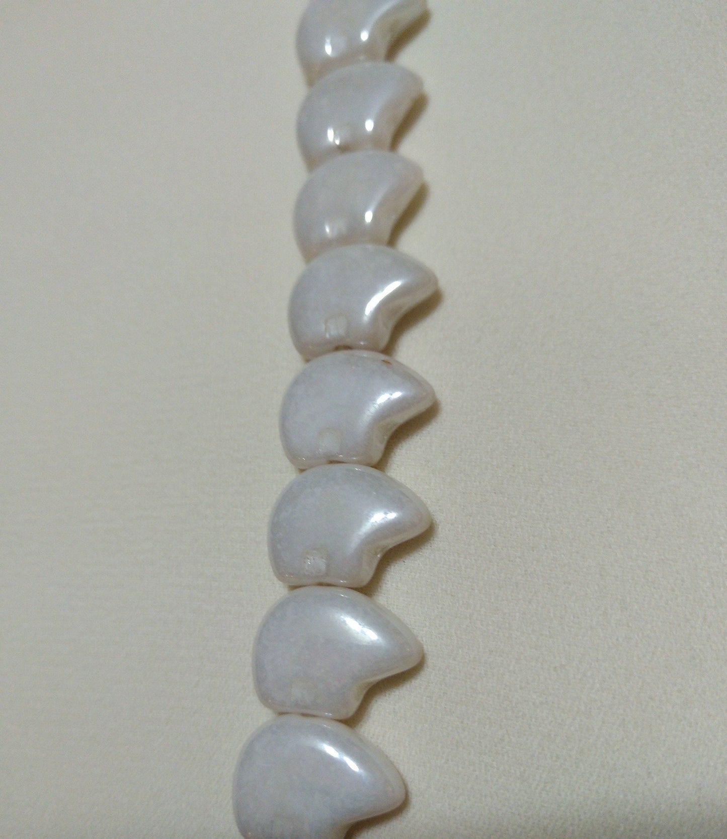 Glass and stone pre strung Bear Beads 10mm x 15mm, 12mm x 18mm, for Necklaces, Beading, Bracelets, Earrings, Decorations