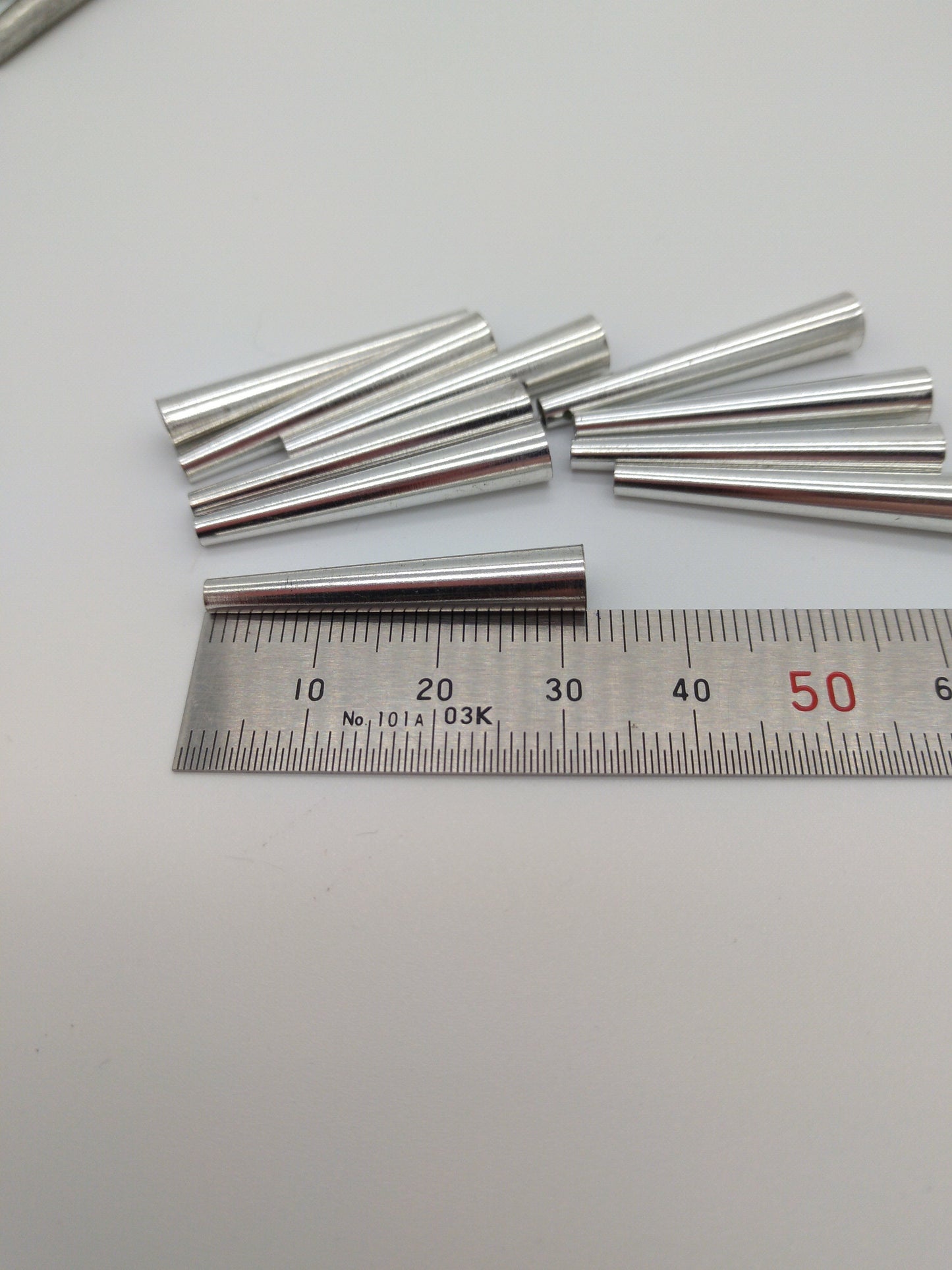 Tin Cones Polished Select packages of 20 or 50 pcs. Sizes 1 1/4", 1 1/4", and 1 3/8", Regalia, Fringes, Decorations, Jingle cones