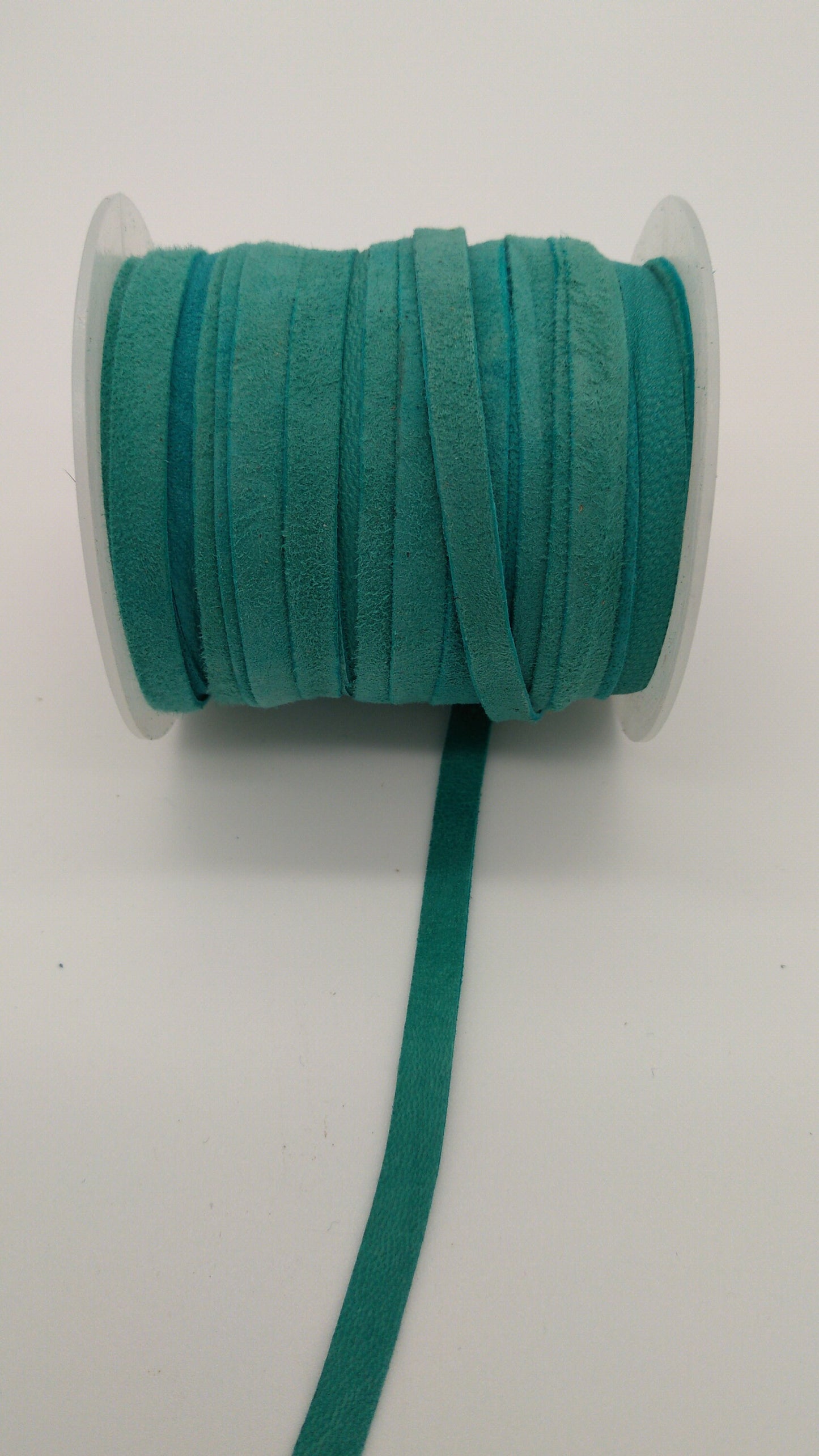 Goat Suede Lacing / wrap, hand cut 5mm width in Black, Green, Light Brown, Medium Brown, Dark Brown, Chocolate.