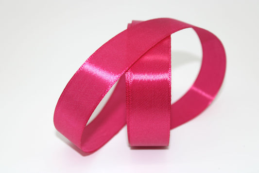 Dark Rose, 30,  Single face Ribbon available in 15, 20, 25, 40, and 50 mm for Ribbon Skirts, Shirts, Crafts, Weddings and gifts