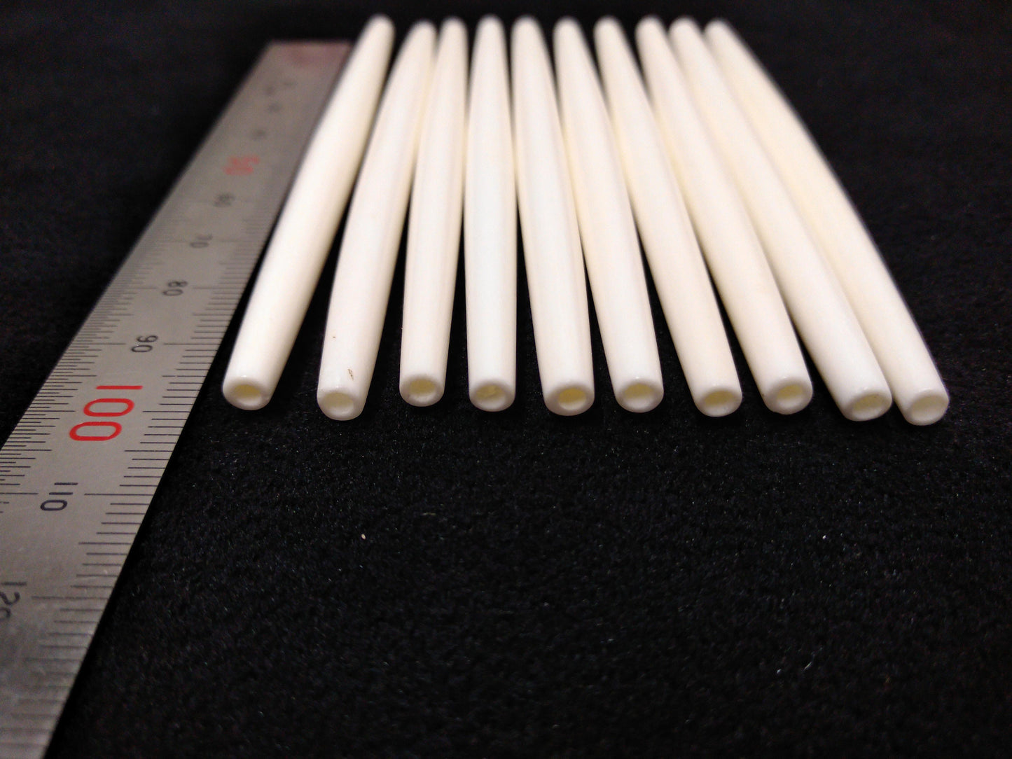 Hair Pipes, White Cow Bone, Beads, Hand Crafted, 1/2" - 4"  for Necklaces, Breast Plates, Chokers, Regalia, Decoration