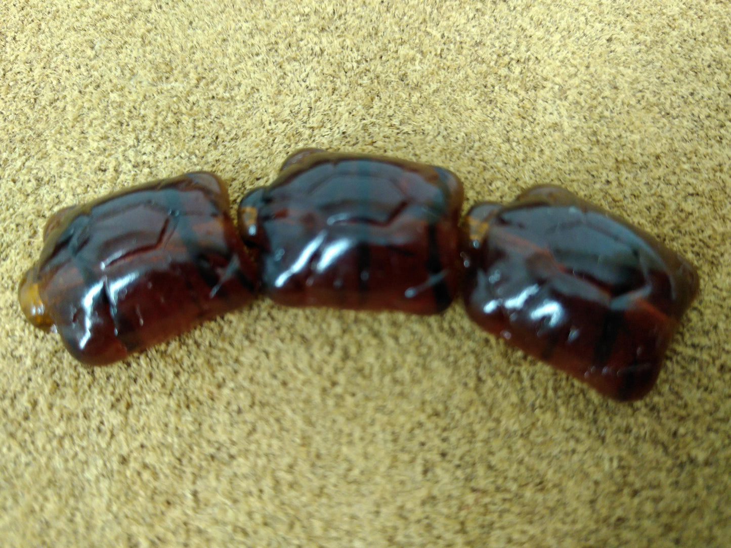 Turtle Beads / Pendant Pre Strung Necklace making set of 9, 20mm x 8mm wide, Jewelry, Necklaces, Earring, Bracelets, Decorations