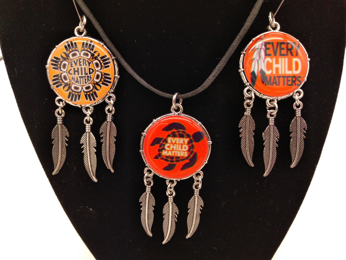 Every Child Matters Necklace or Earrings 3 styles to choose from or Customize your own.